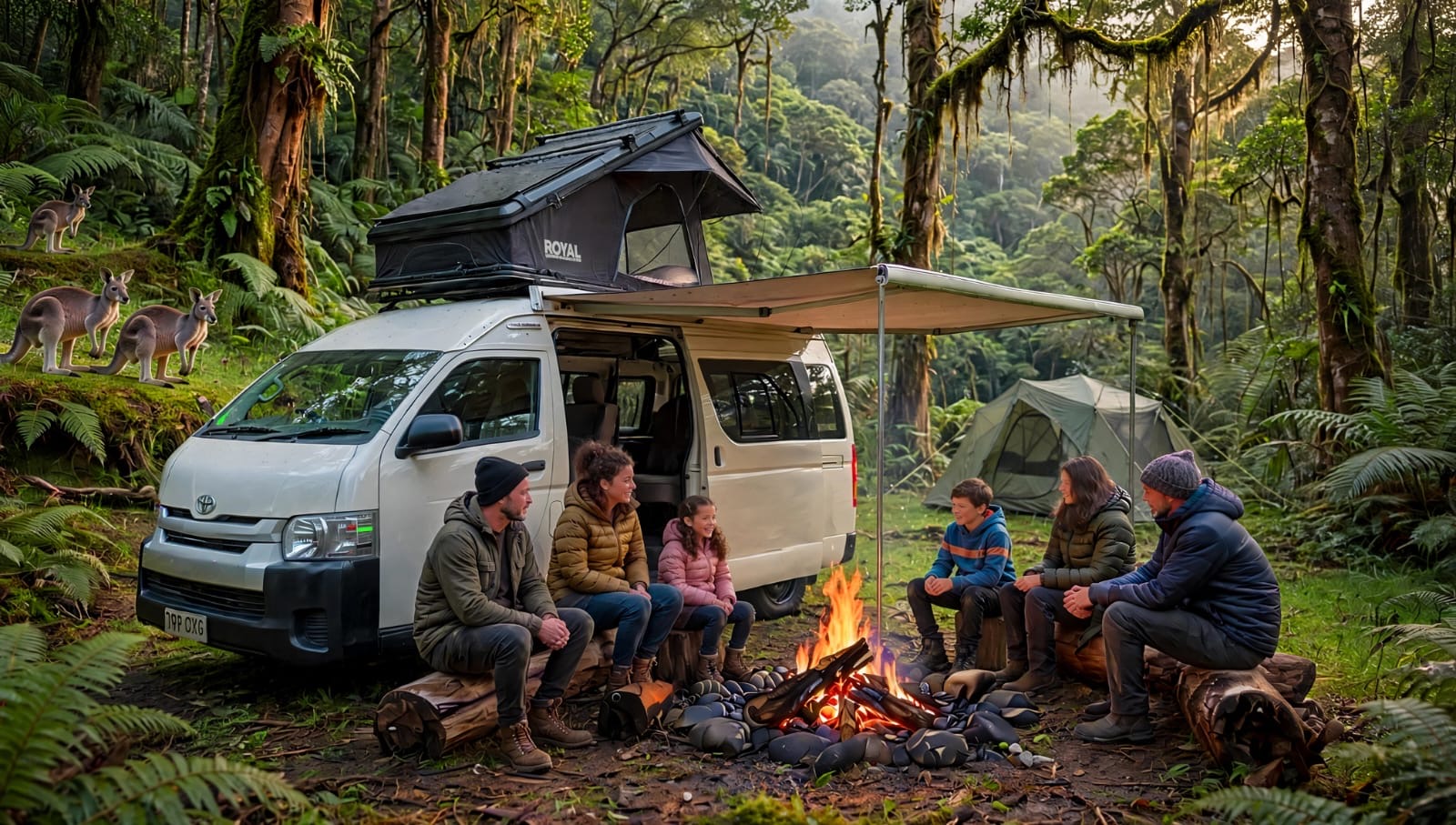 Royal Campervans vehicle hire hero