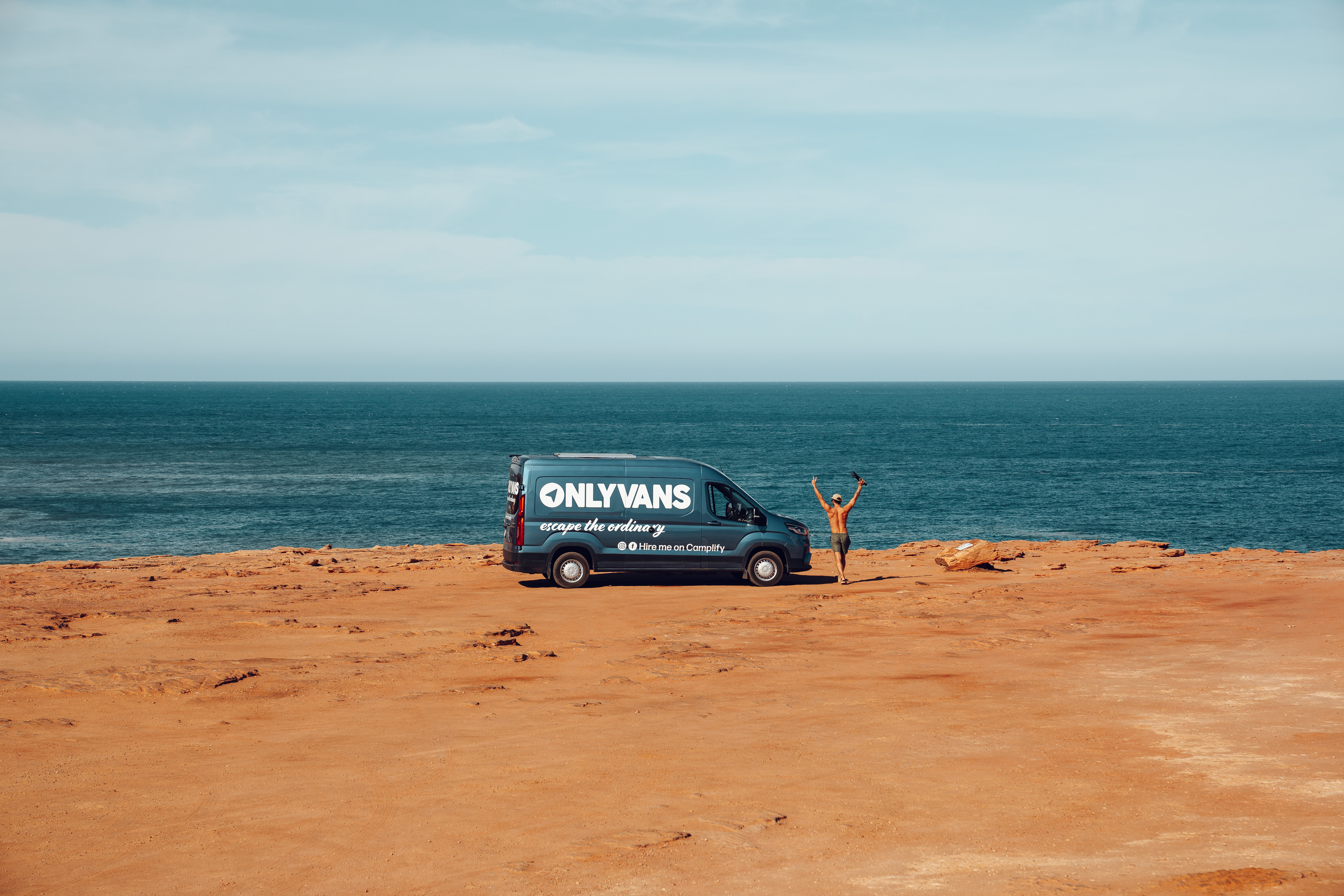 OnlyVans vehicle hire hero