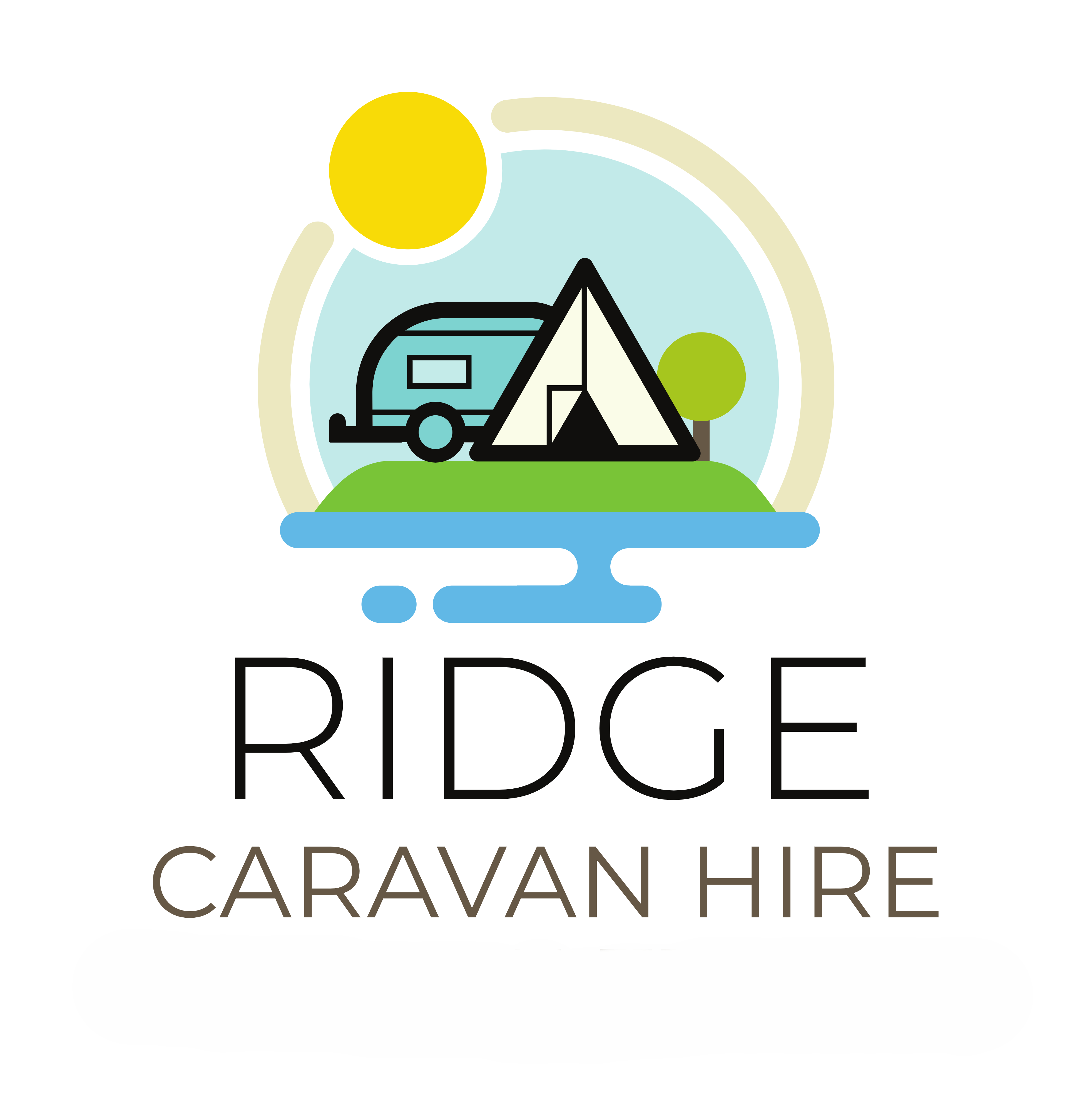 Ridge Caravan Hire logo