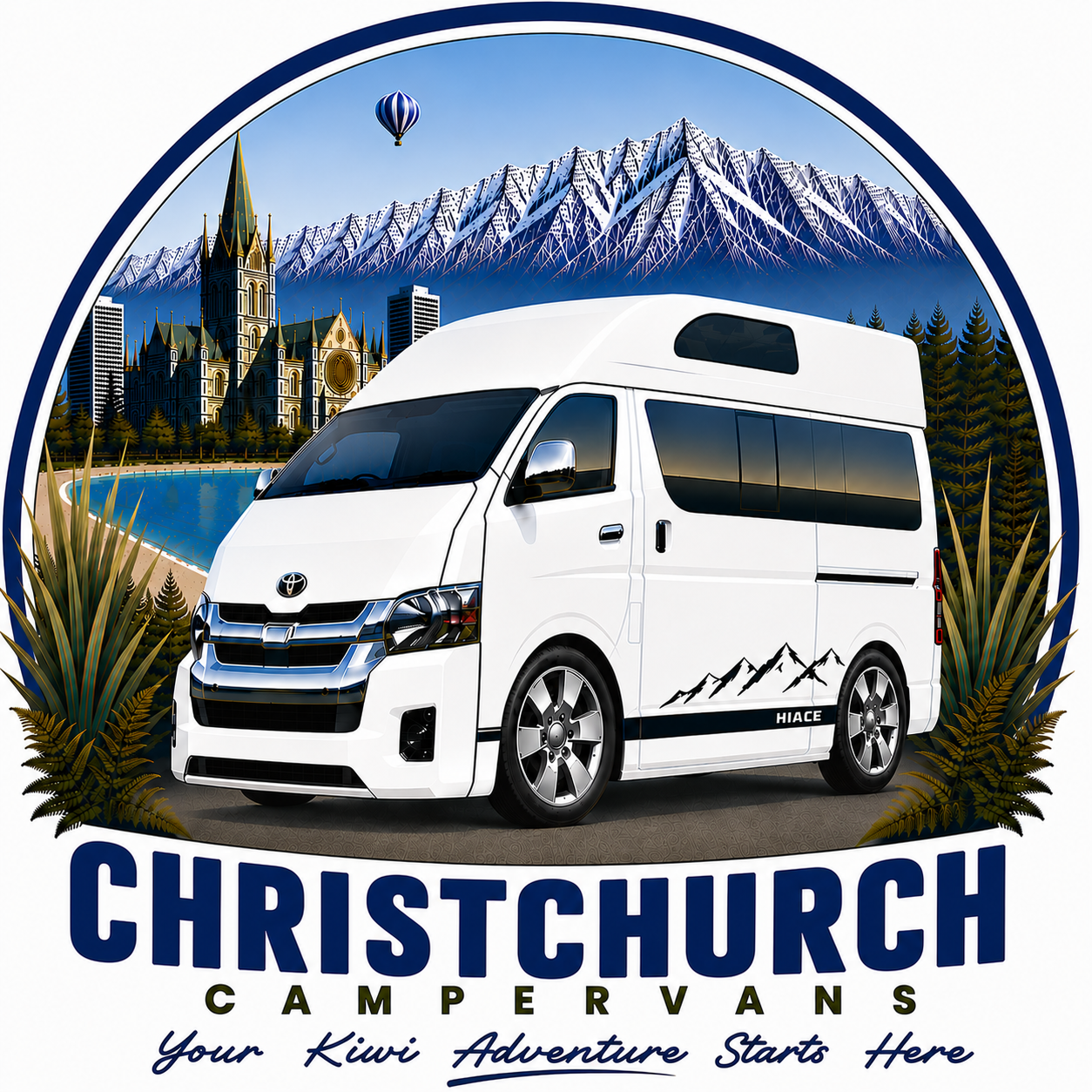 CHRISTCHURCH CAMPERVANS logo
